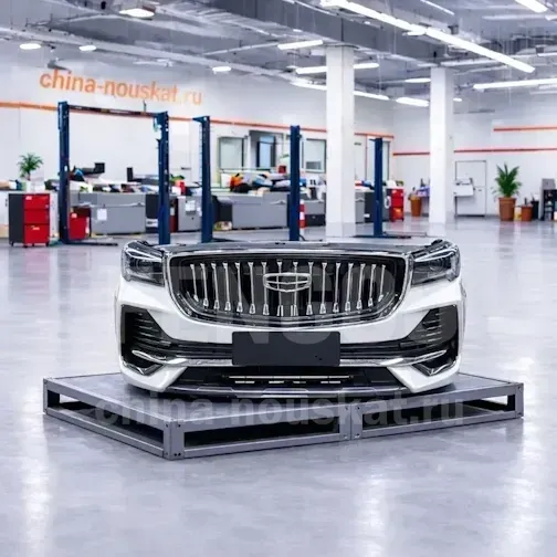 Бампер в сборе на Ноускат Geely Monjaro KX11 2021-2025
