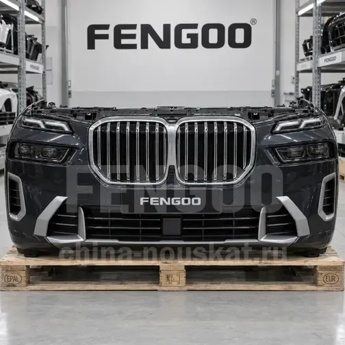 Ноускат BMW X7 G07 2022-2026 рестайлинг, Без фар