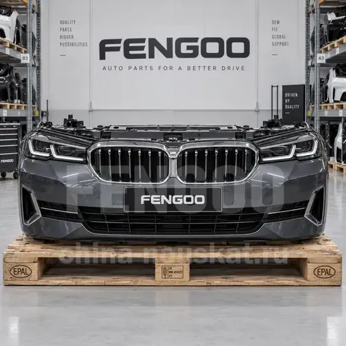 Ноускат BMW 5 G30 VII 2020-2023 рестайлинг Без фар