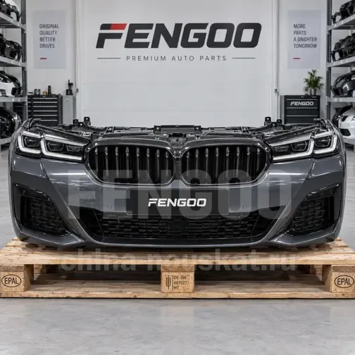 Ноускат BMW 5 G30 VII, M-perfomans, рестайлинг 2020-2023 Без фар