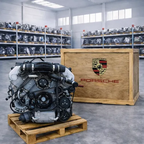 Двигатель Porsche Cayenne 955 4.8 л CFT без навесного