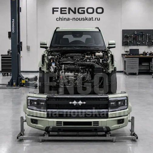 Ноускат BYD FangChengBao Leopard 5 I Рестайлинг