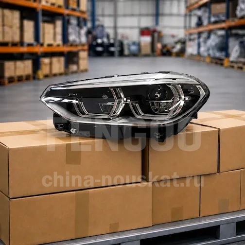 Фара  63117466118, 63117466119 Фара левая правая BMW X3 G01, G08, LED 5 контактов с блоком розжига
