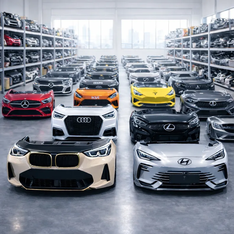 Ноускат Audi A4 B9 2015-2023 без фар