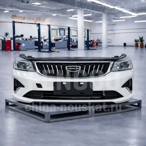 Бампер в сборе на Ноускат Geely Emgrand II 2021